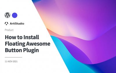 Hur man installerar WordPress Floating Awesome Button Plugin (FAB-1.1.0)