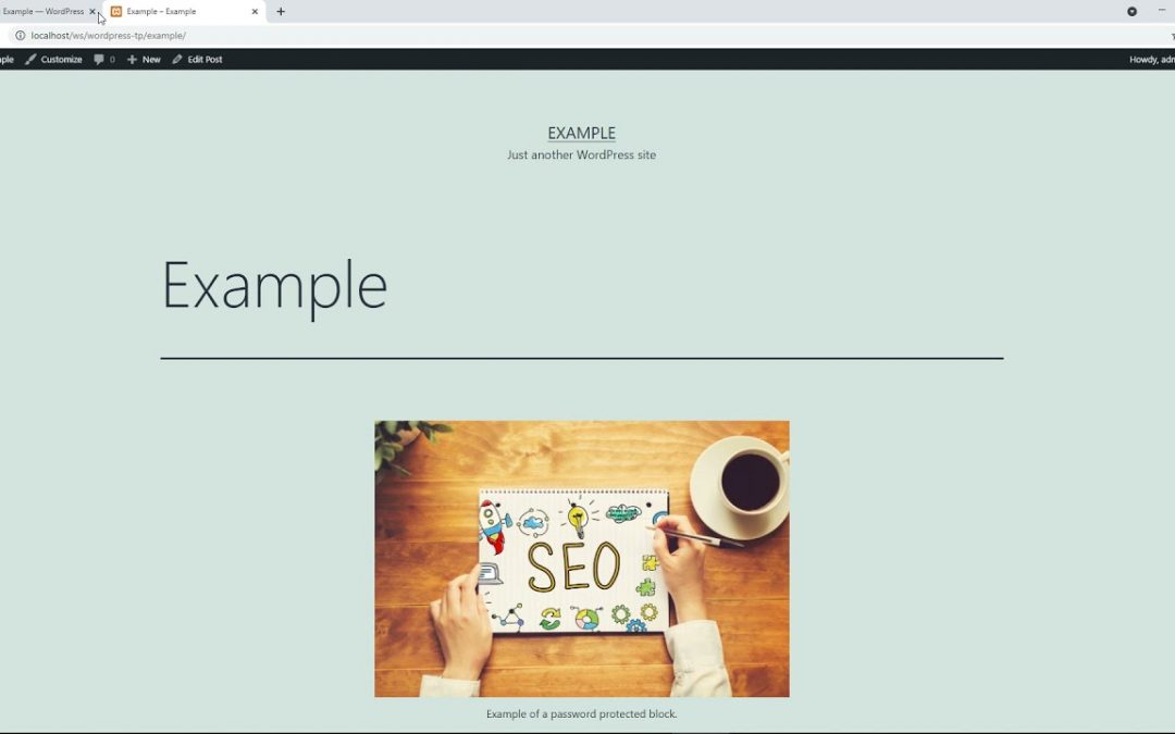 Hur man lösenordsskyddar ett WordPress-block