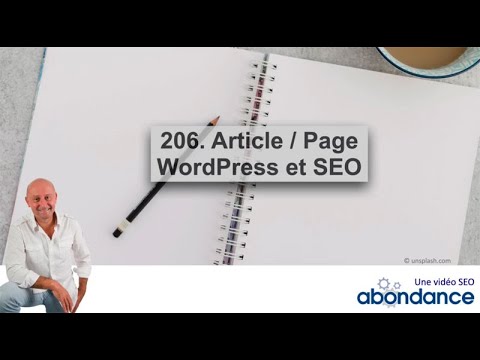 WordPress och SEO-sidor / artiklar – Abondance SEO-video nr 206