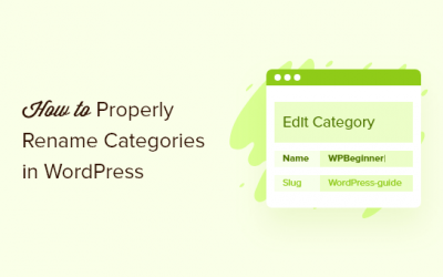 Hur man byter namn på kategorier i WordPress (nybörjarguide)