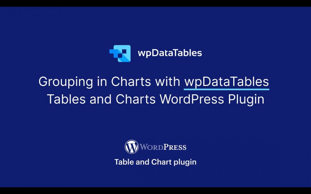 Hur man grupperar upprepade rader i WordPress-diagram med wpDataTables