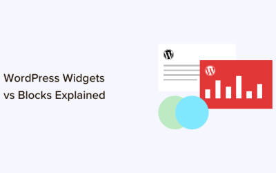 WordPress Widgets vs Blocks – Vad är skillnaden?  (Förklarat)